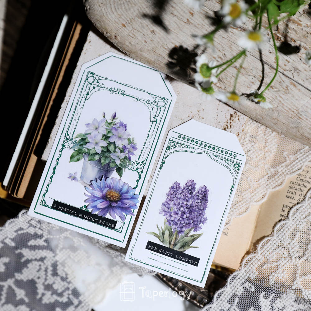 Fawa Floral Bouquet Vellum Stickers
