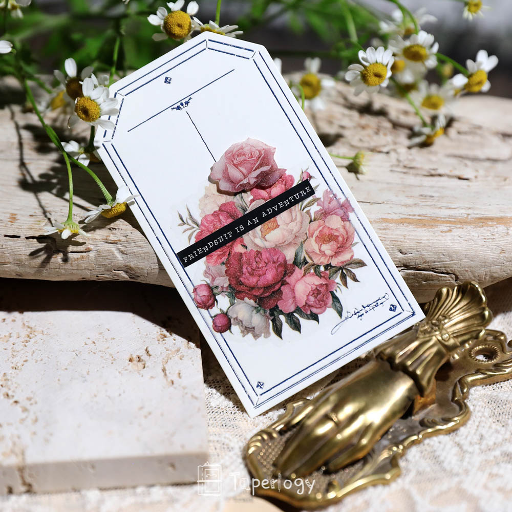 Fawa Floral Bouquet Vellum Stickers