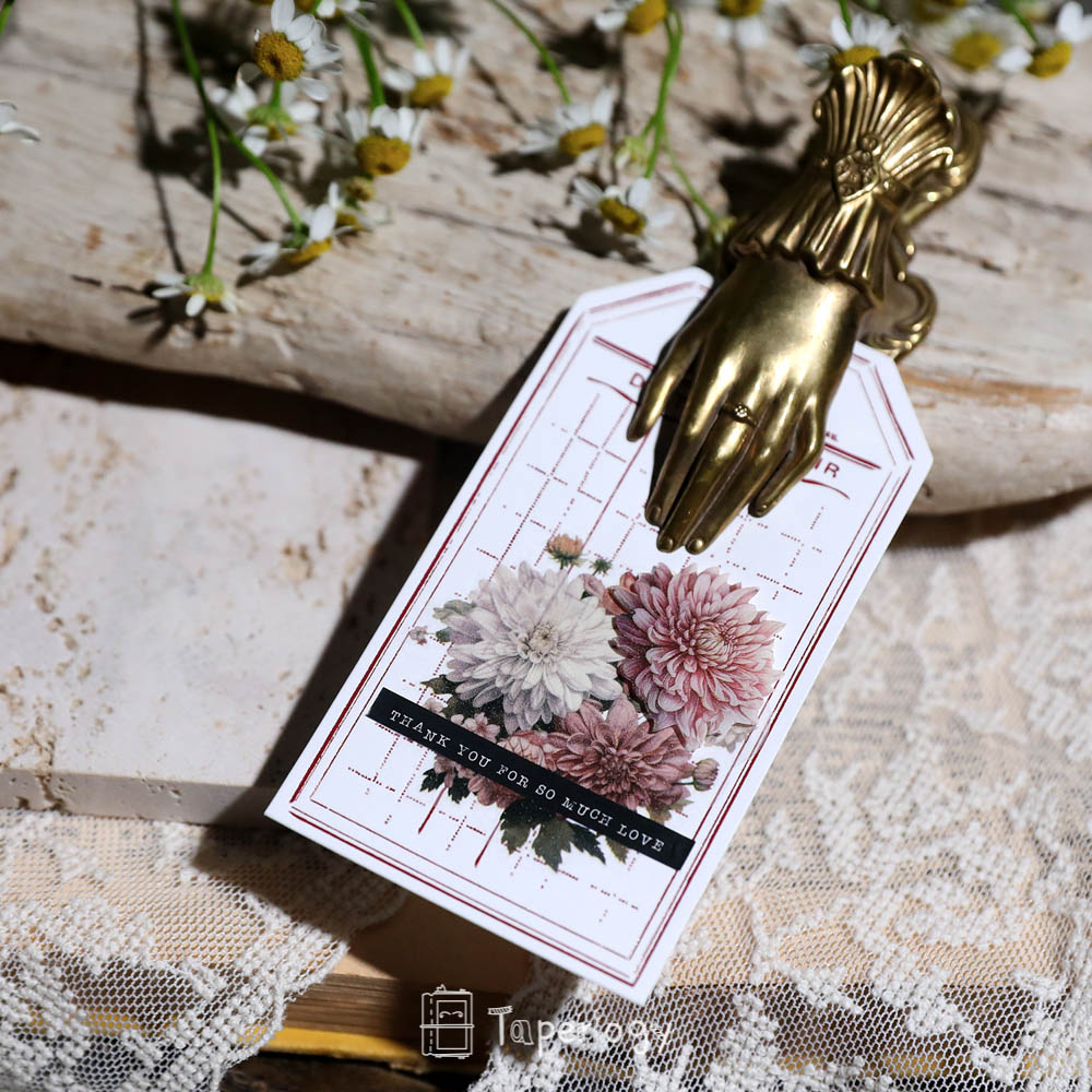 Fawa Floral Bouquet Vellum Stickers
