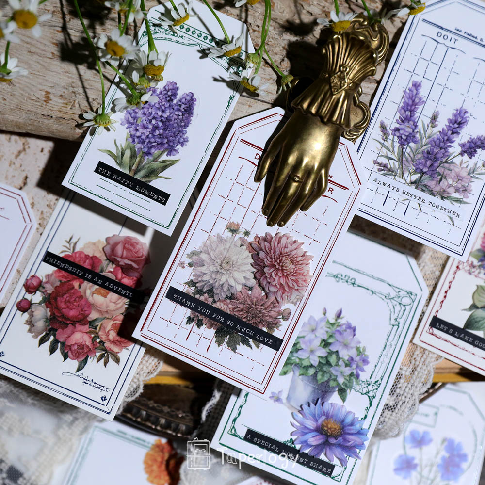 Fawa Floral Bouquet Vellum Stickers