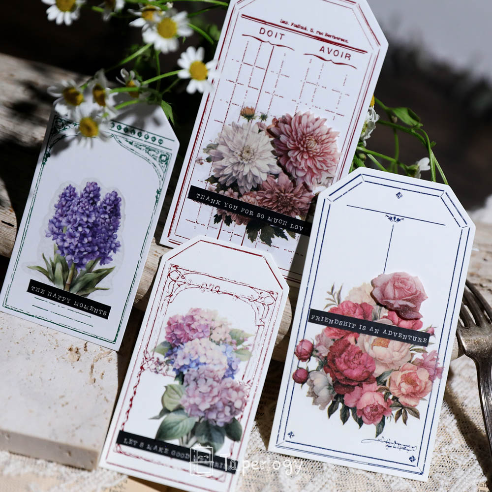 Fawa Floral Bouquet Vellum Stickers