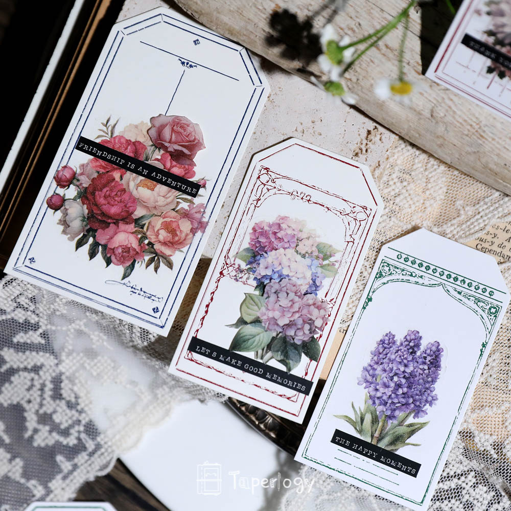 Fawa Floral Bouquet Vellum Stickers