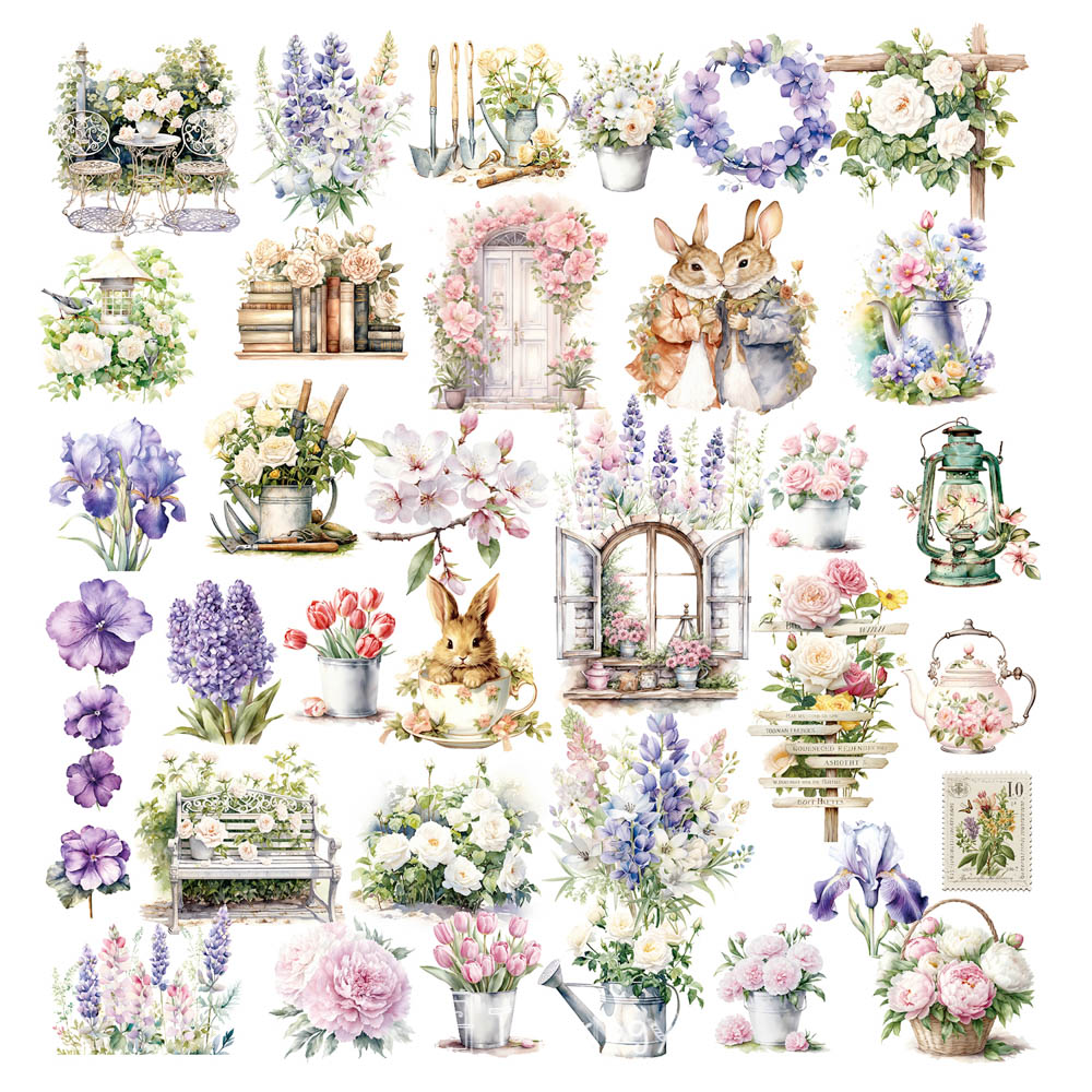 Fayu Garden Vellum Stickers
