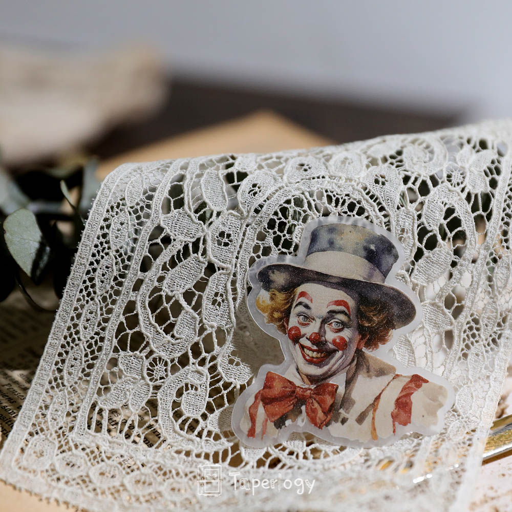 Mosu Circus Vellum Stickers
