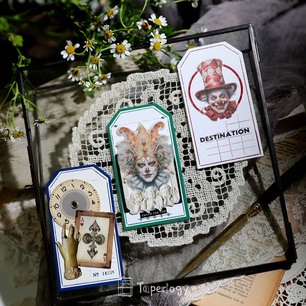 Mosu Circus Vellum Stickers