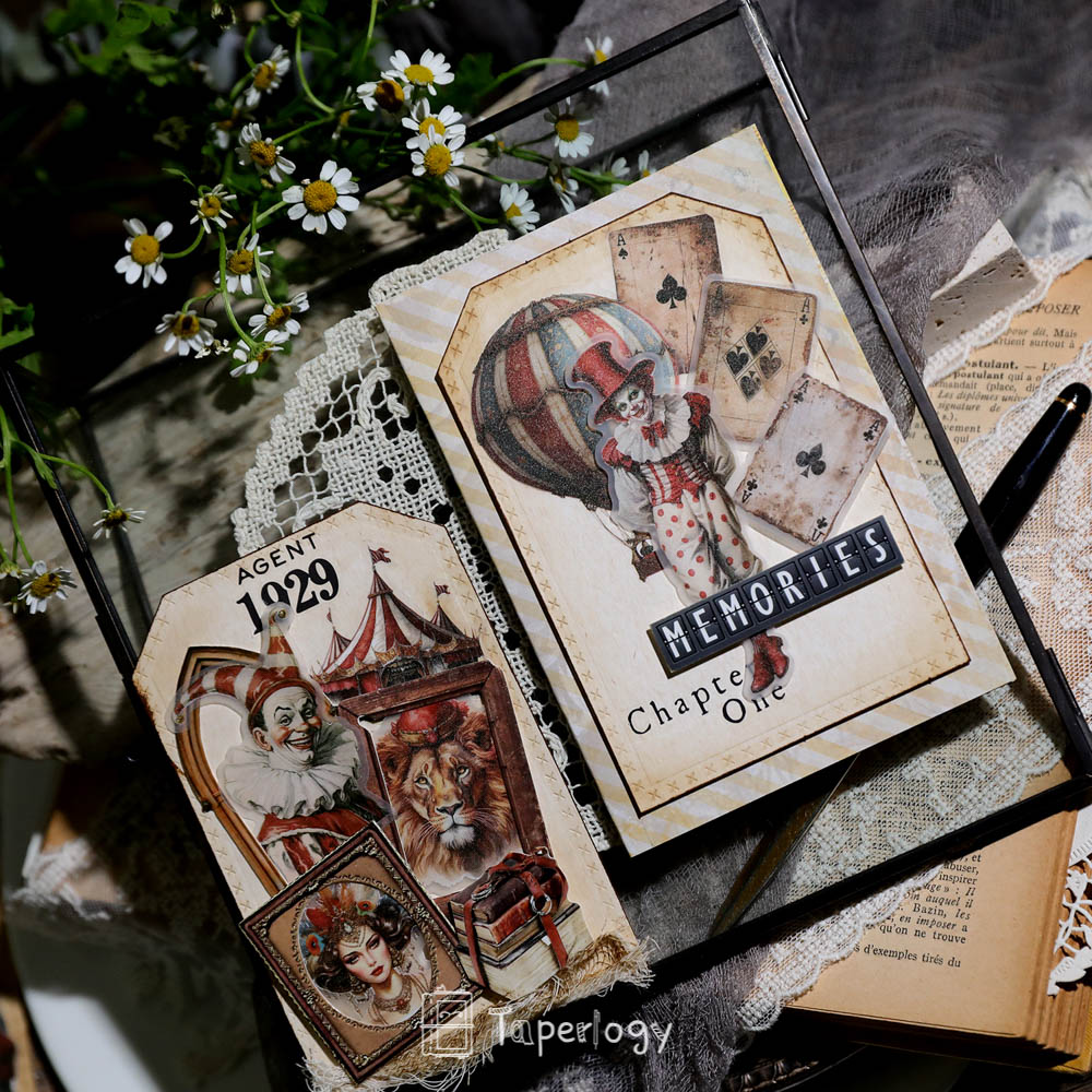 Mosu Circus Vellum Stickers