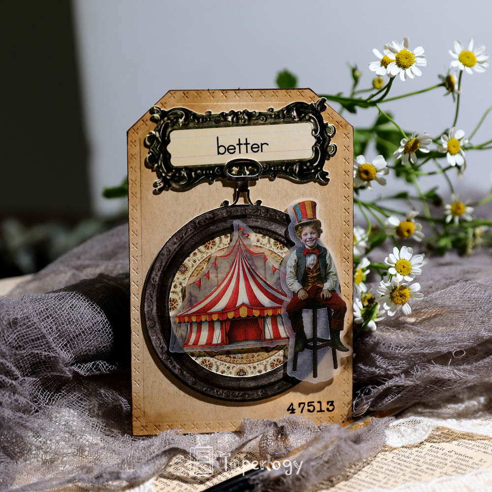 Mosu Circus Vellum Stickers