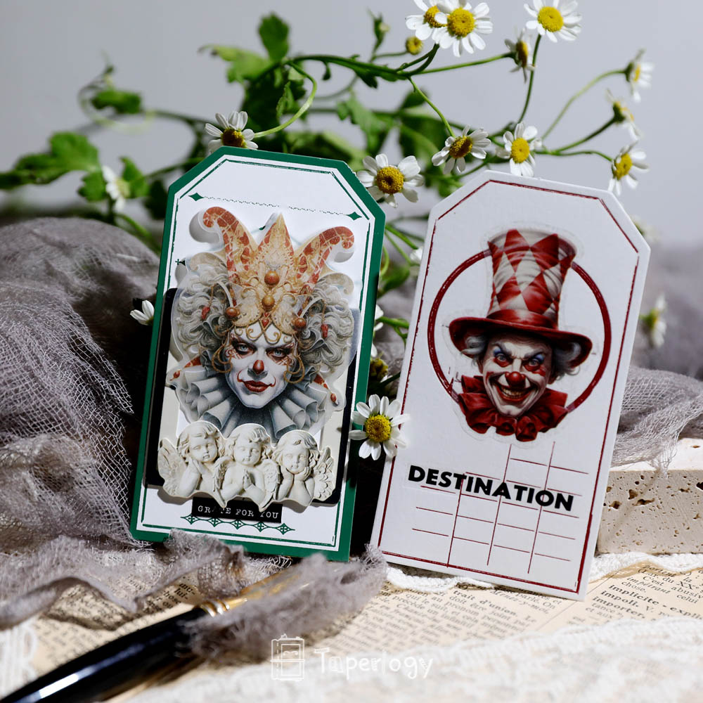 Mosu Circus Vellum Stickers