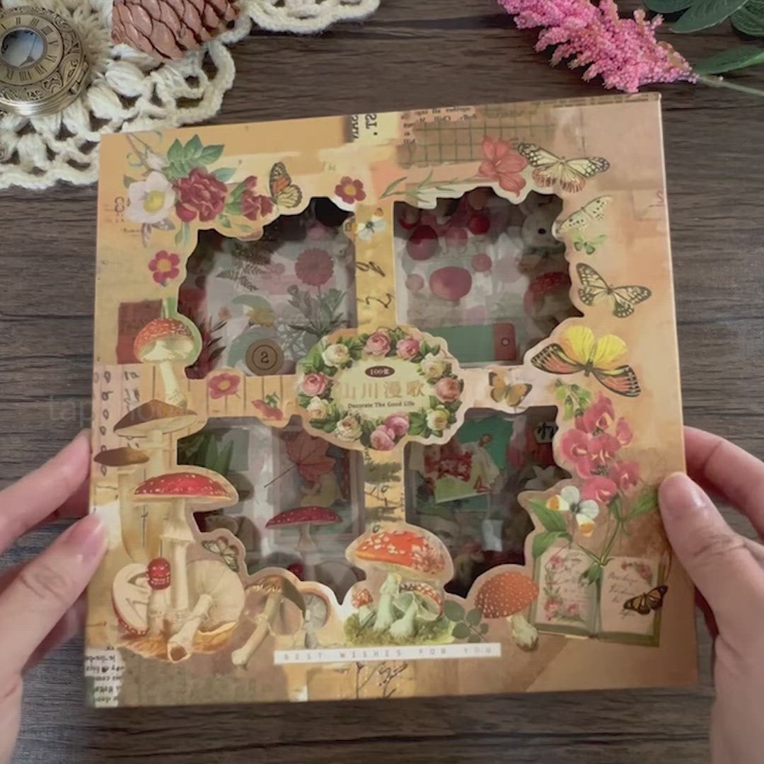 Jota Floral Sticker Box