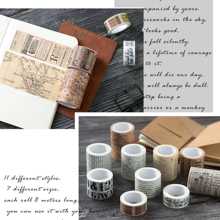 Yimi Vintage Washi Tape