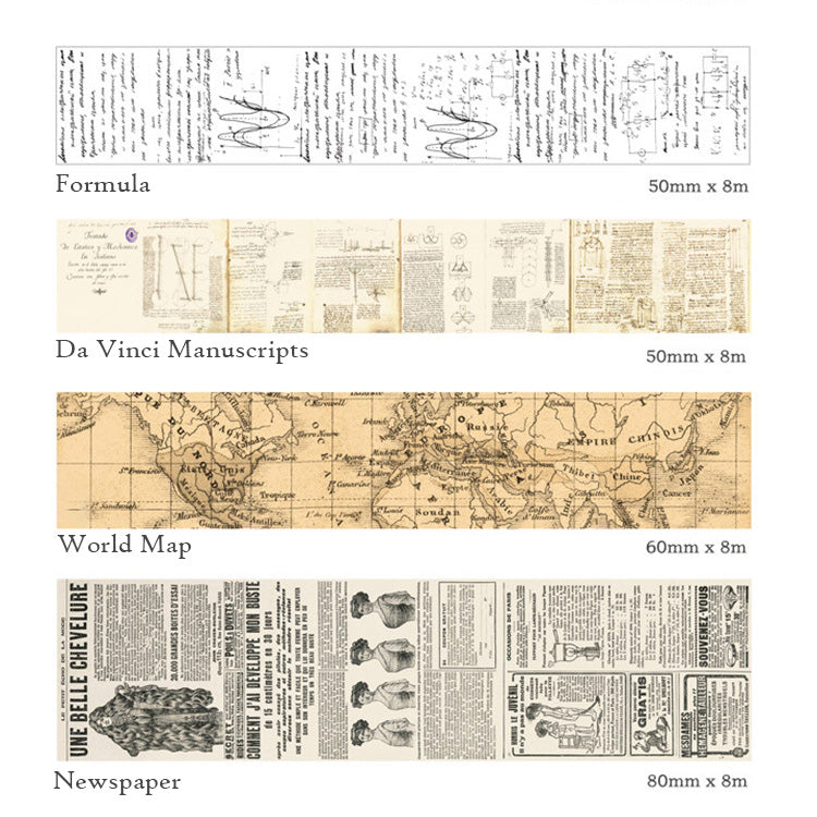 Yimi Vintage Washi Tape