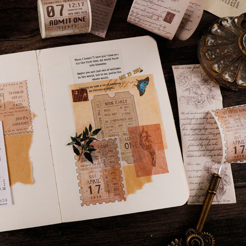 Chenpi Vintage Washi Tape