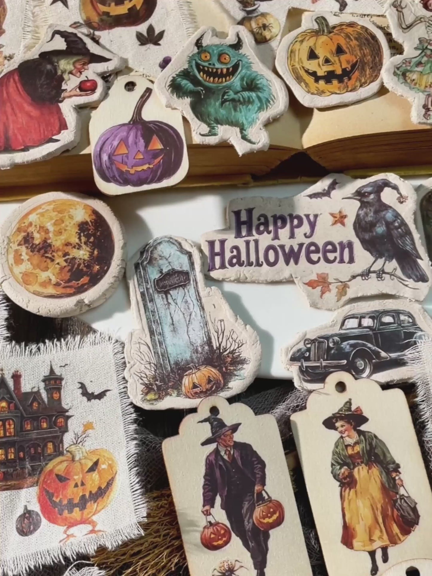 Poli Midnight Magic Rub-on Stickers
