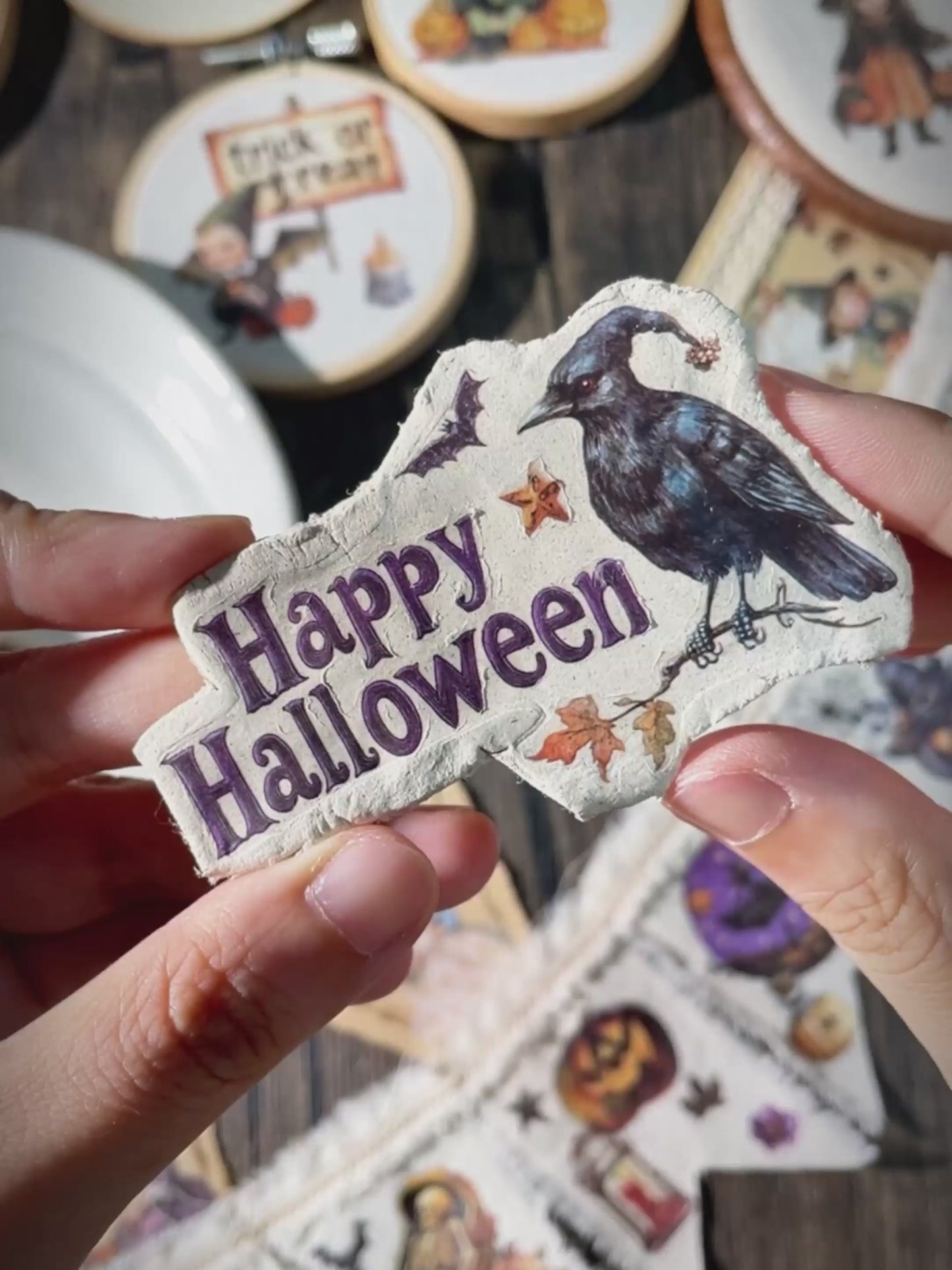 Poli Midnight Magic Rub-on Stickers