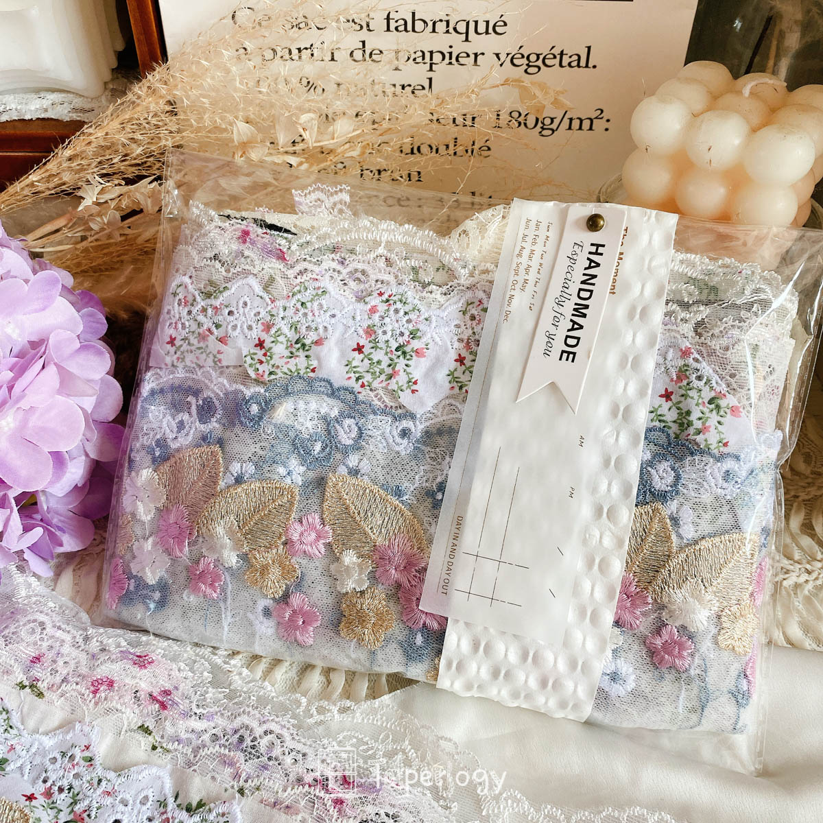 Jogo Premium Wide Floral Lace Pack