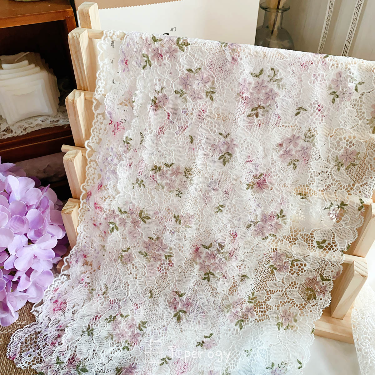 Jogo Premium Wide Floral Lace Pack