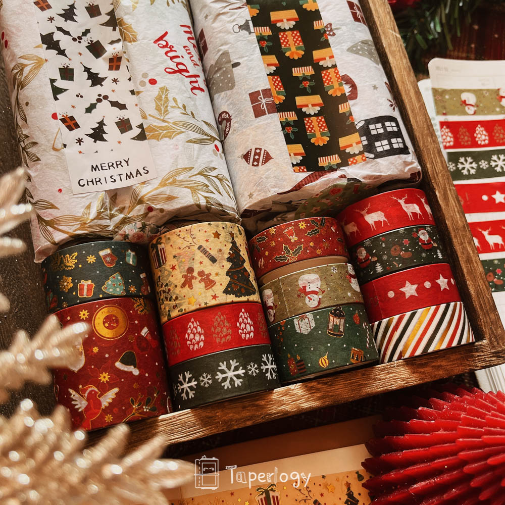 Yuji Christmas Washi Tape Set