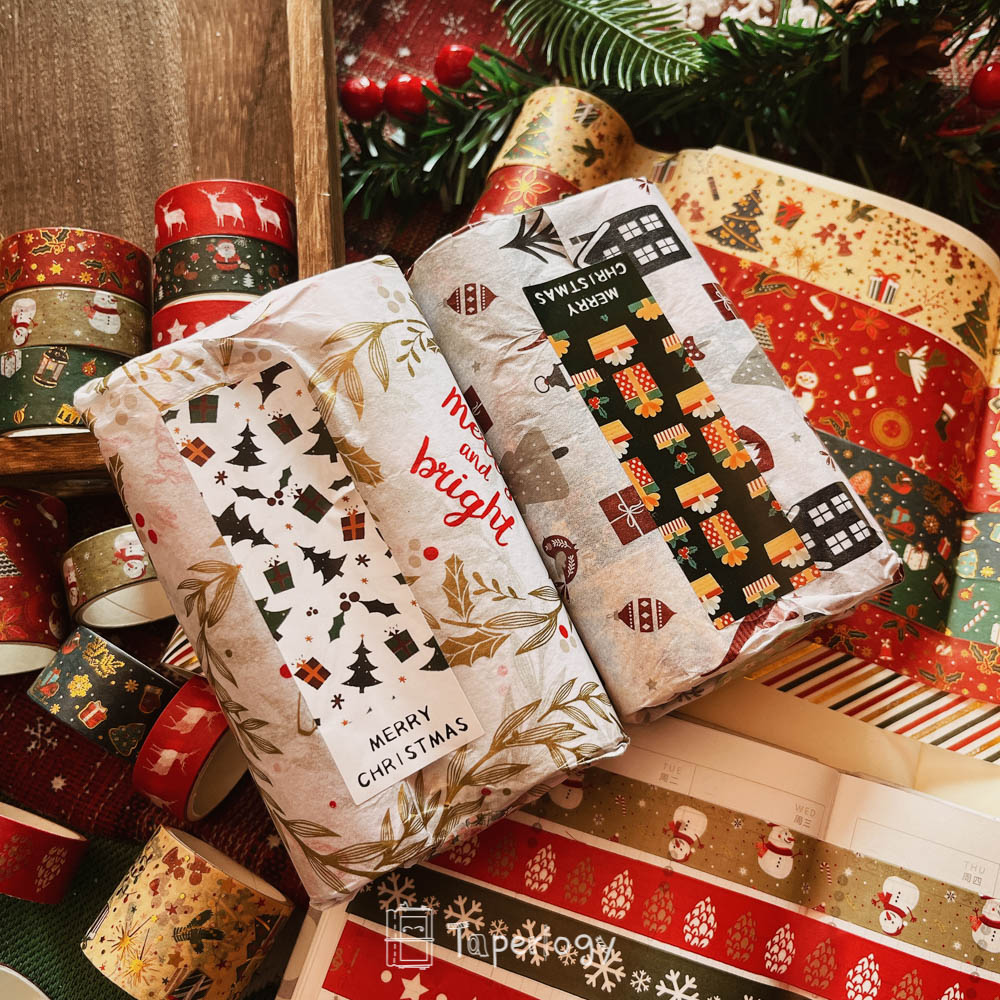 Yuji Christmas Washi Tape Set