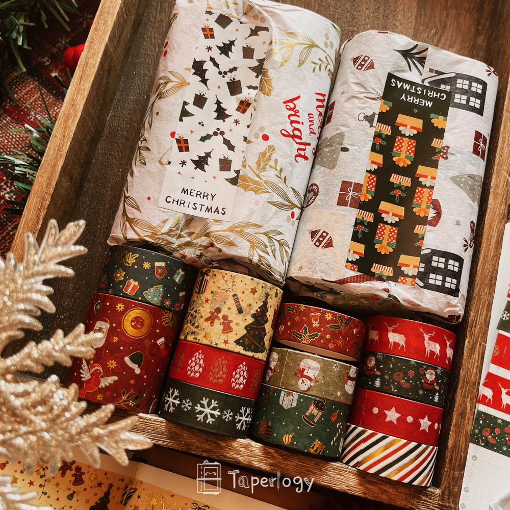 Yuji Christmas Washi Tape Set