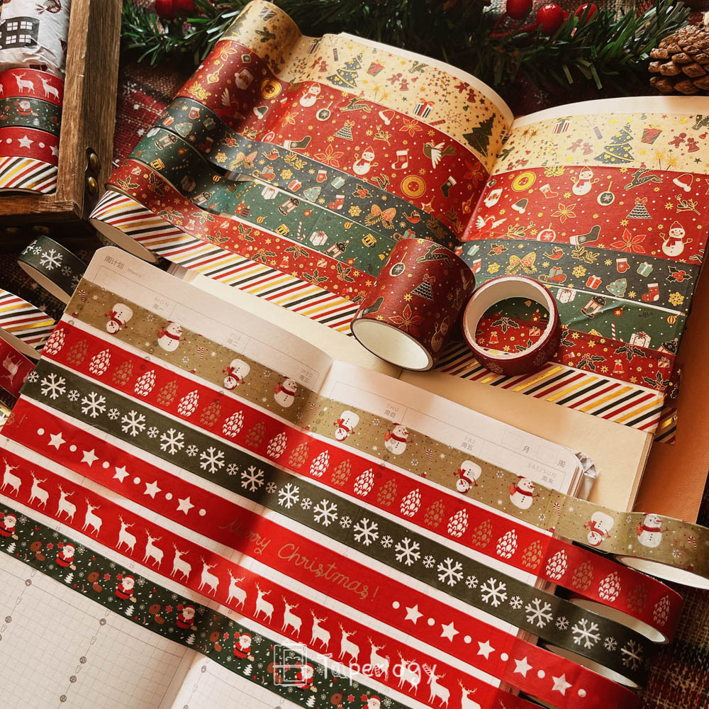 Yuji Christmas Washi Tape Set