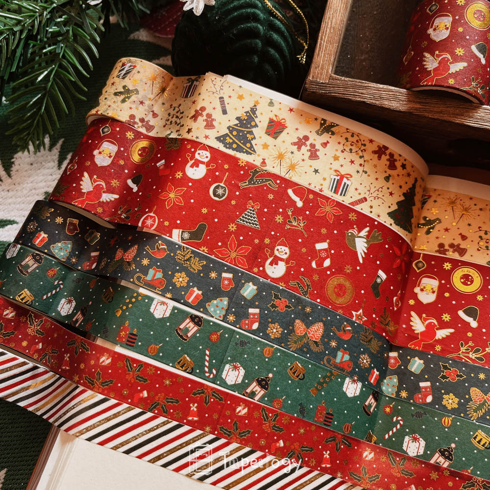 Yuji Christmas Washi Tape Set