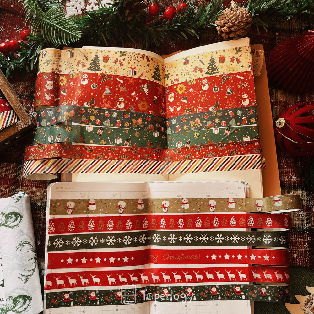 Yuji Christmas Washi Tape Set