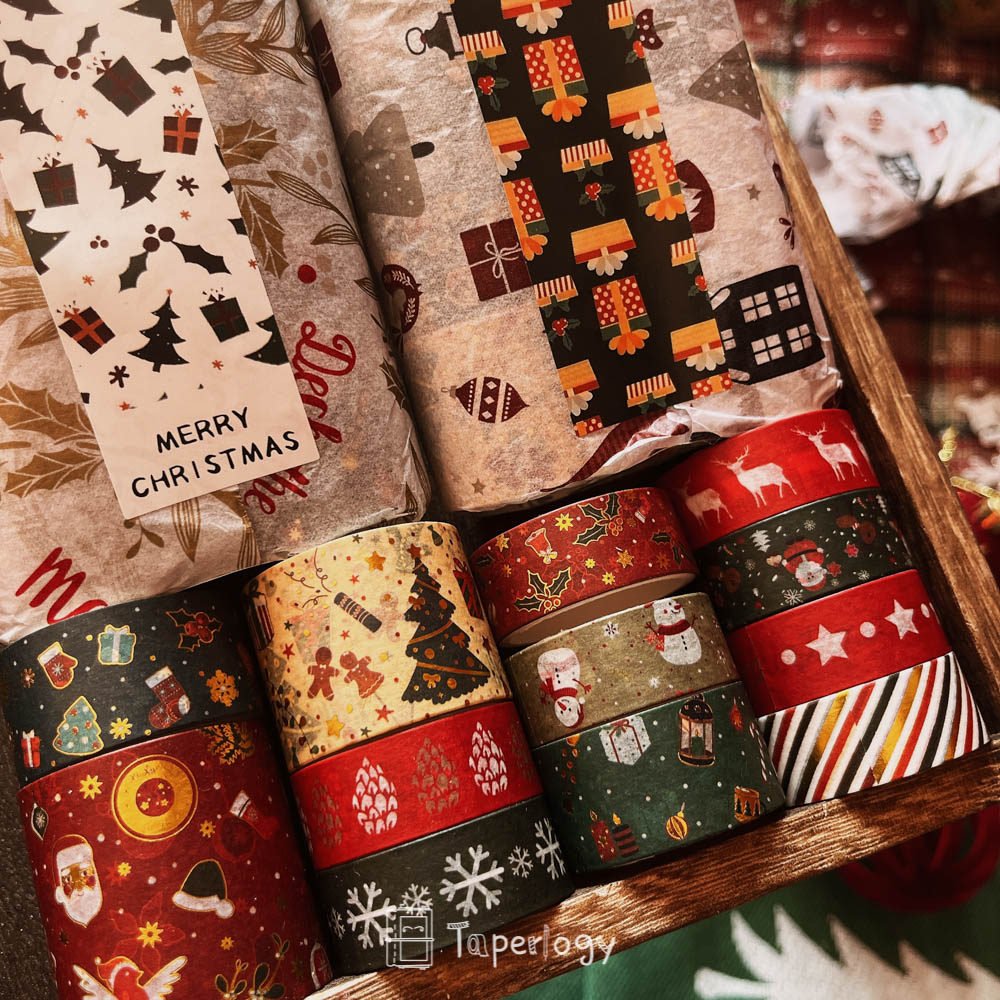 Yuji Christmas Washi Tape Set