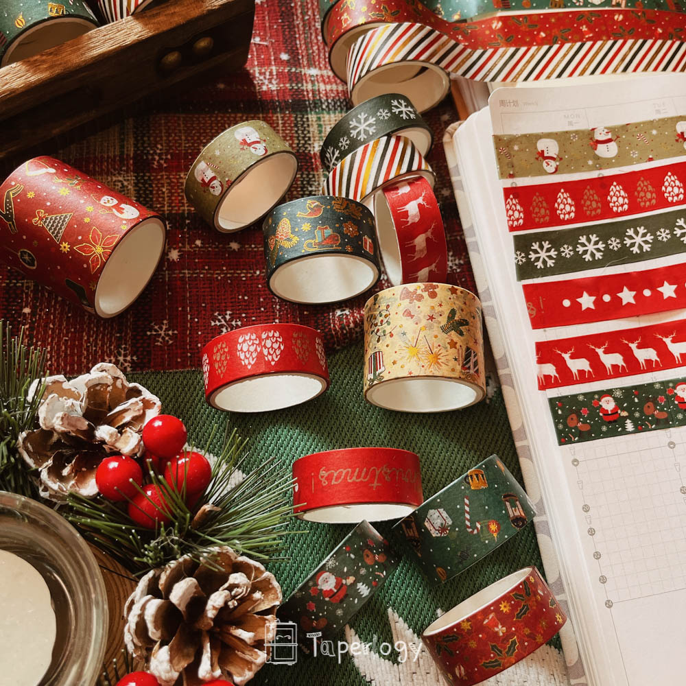 Yuji Christmas Washi Tape Set