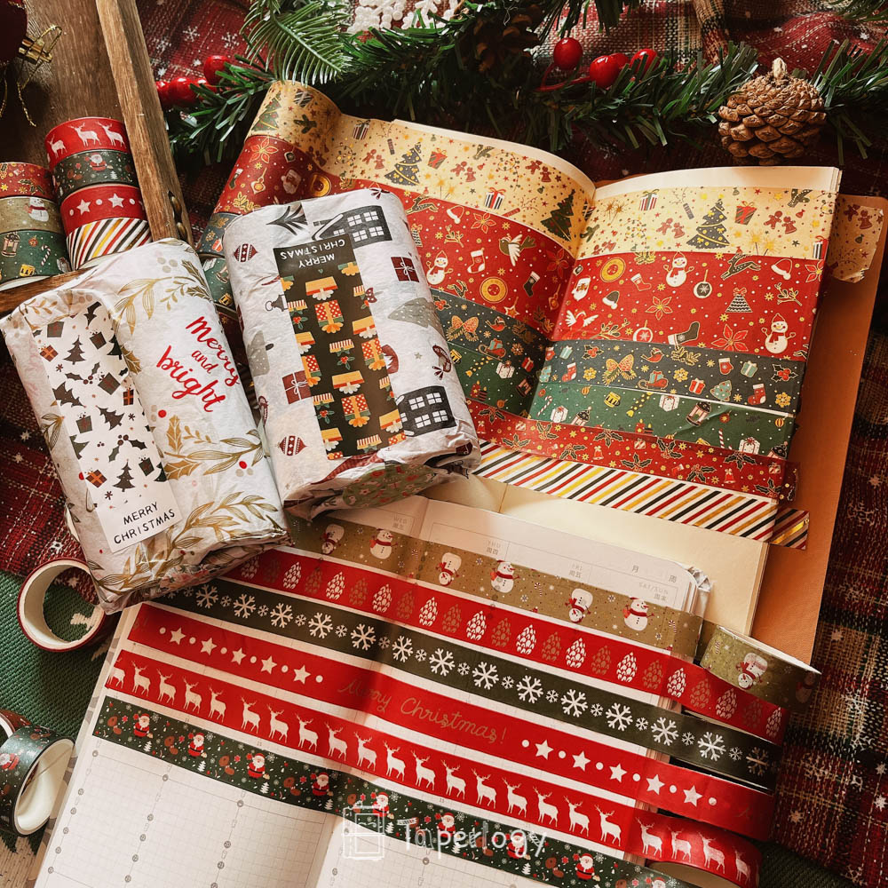 Yuji Christmas Washi Tape Set