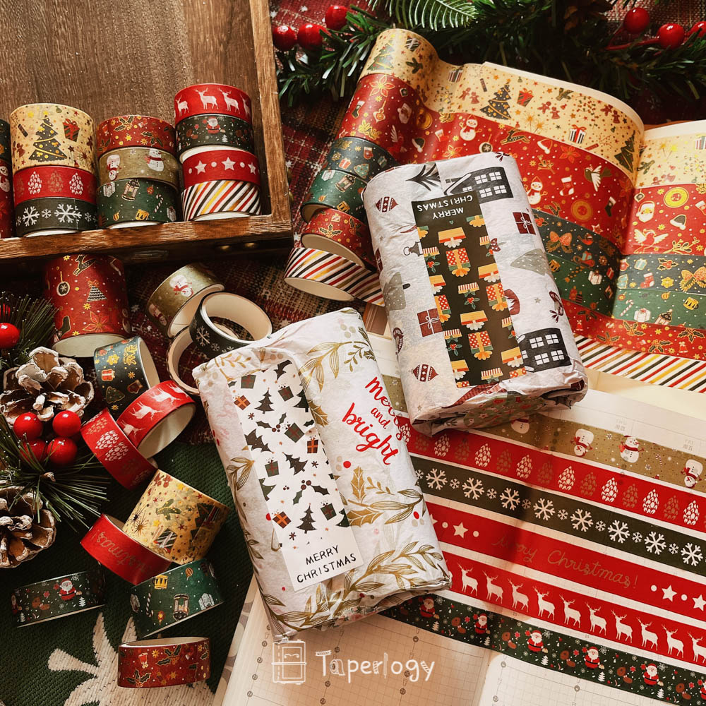 Yuji Christmas Washi Tape Set