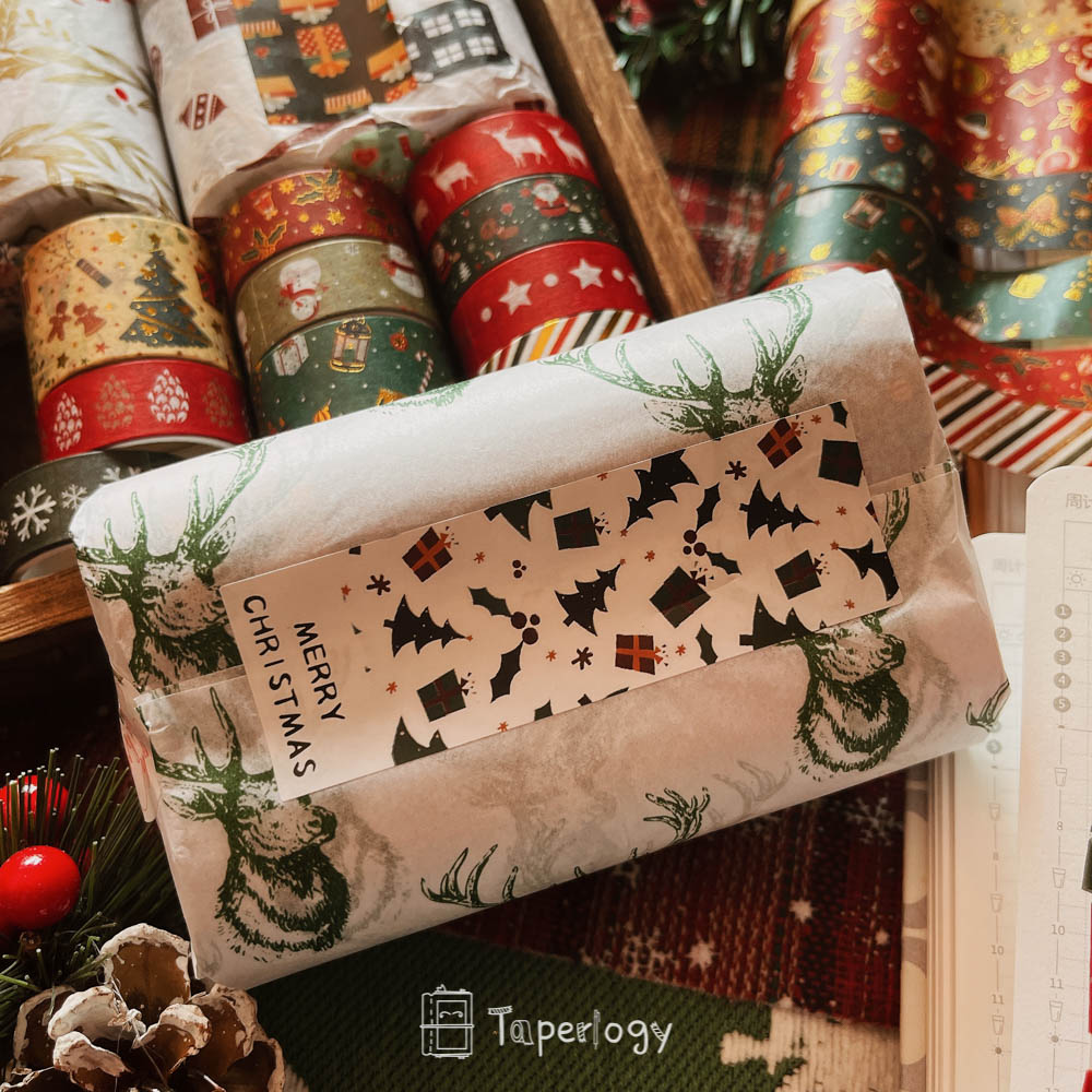 Yuji Christmas Washi Tape Set