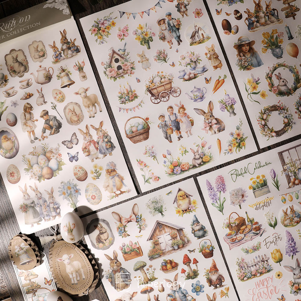 Noli Easter Rub-on Stickers | Transfer Sticker