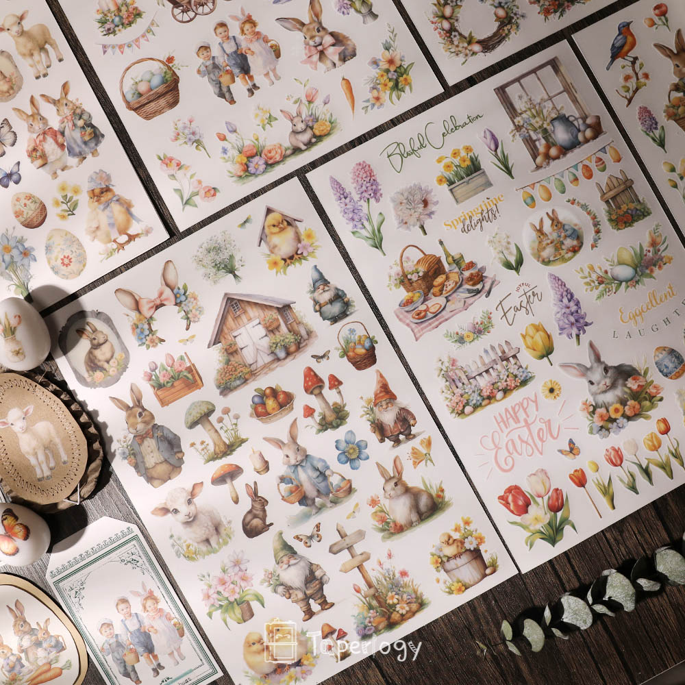 Noli Easter Rub-on Stickers | Transfer Sticker