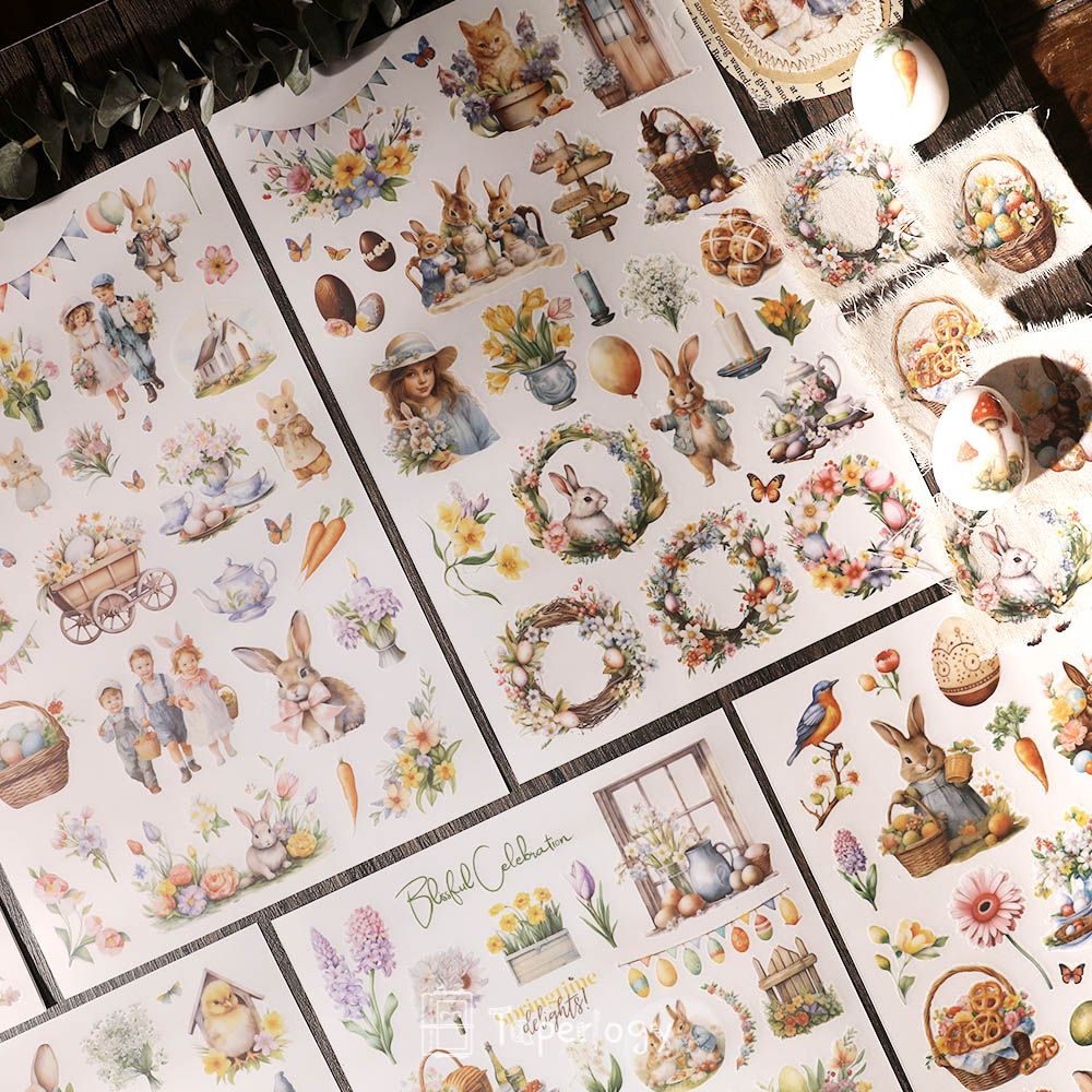 Noli Easter Rub-on Stickers | Transfer Sticker