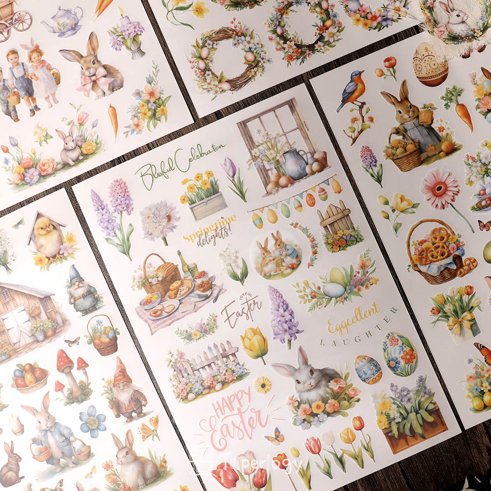 Noli Easter Rub-on Stickers | Transfer Sticker