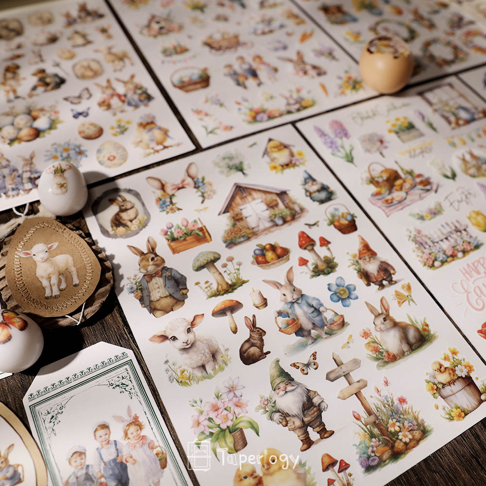 Noli Easter Rub-on Stickers | Transfer Sticker