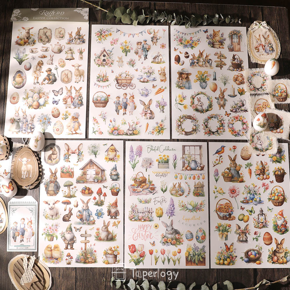 Noli Easter Rub-on Stickers | Transfer Sticker