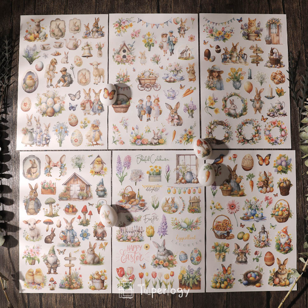 Noli Easter Rub-on Stickers | Transfer Sticker