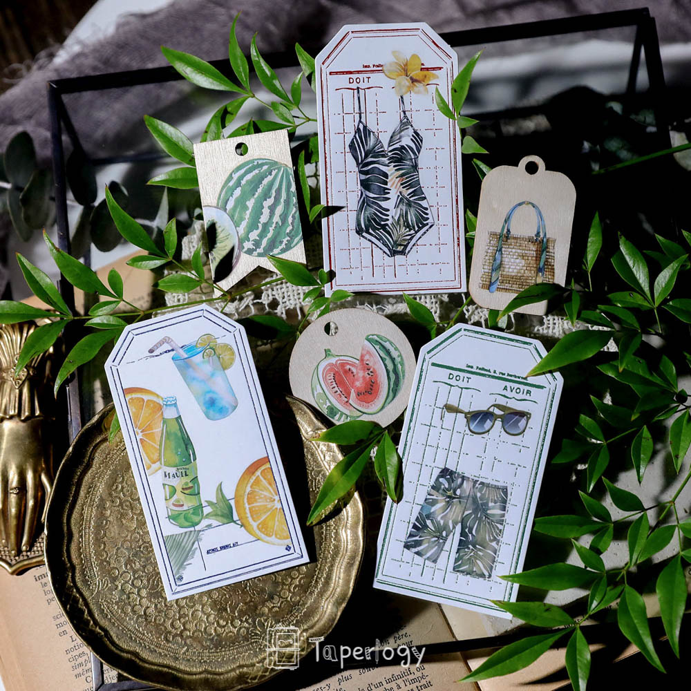Soli Summer Vacation Rub-on Stickers