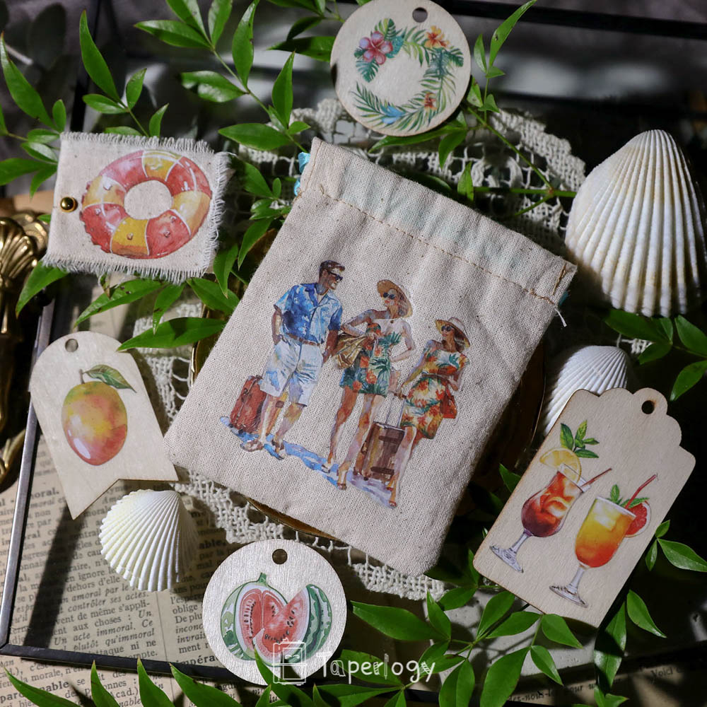 Soli Summer Vacation Rub-on Stickers