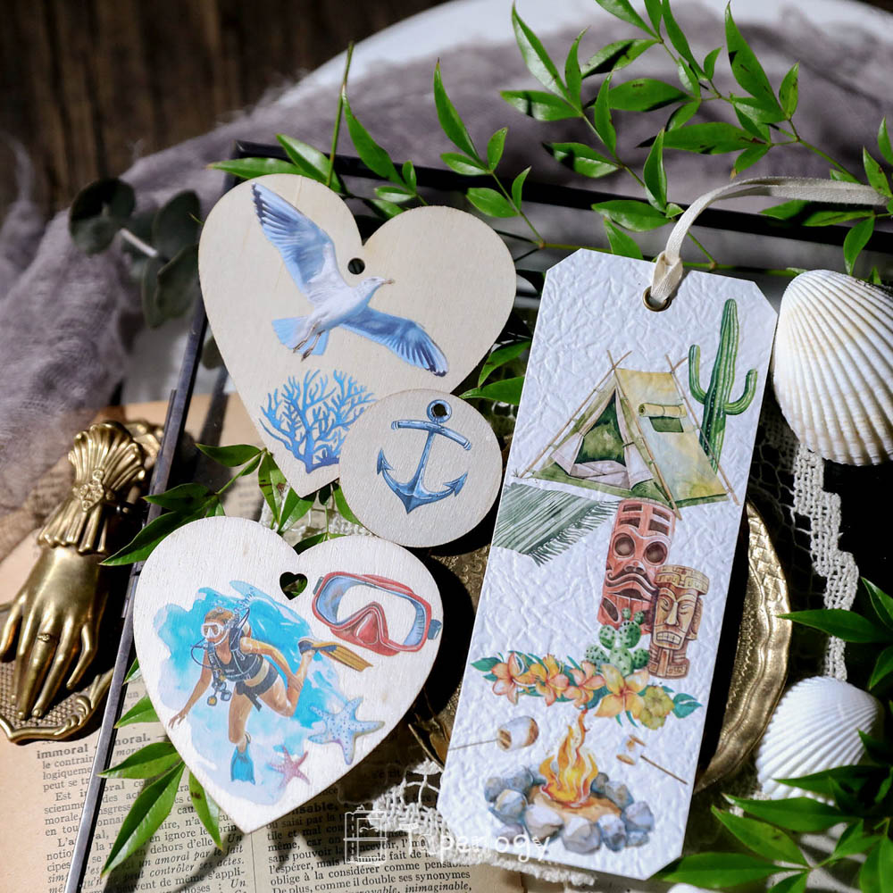 Soli Summer Vacation Rub-on Stickers