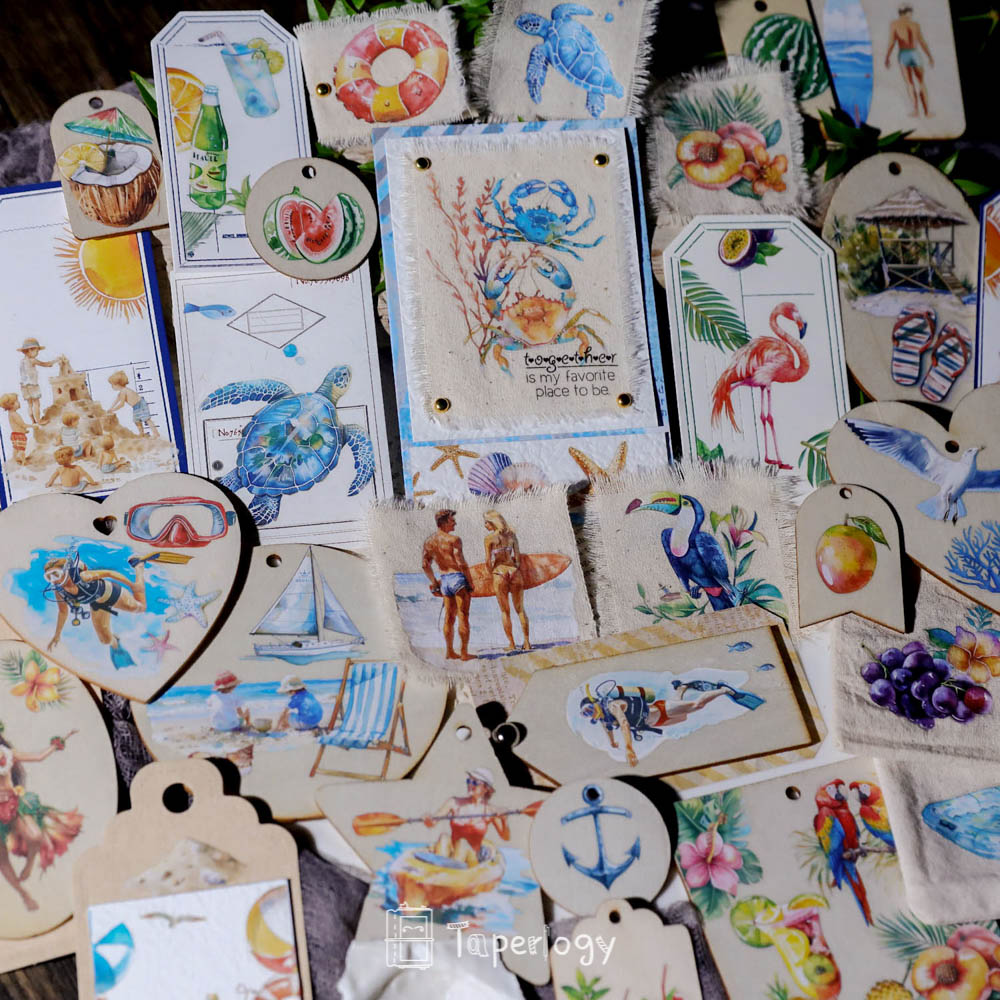 Soli Summer Vacation Rub-on Stickers