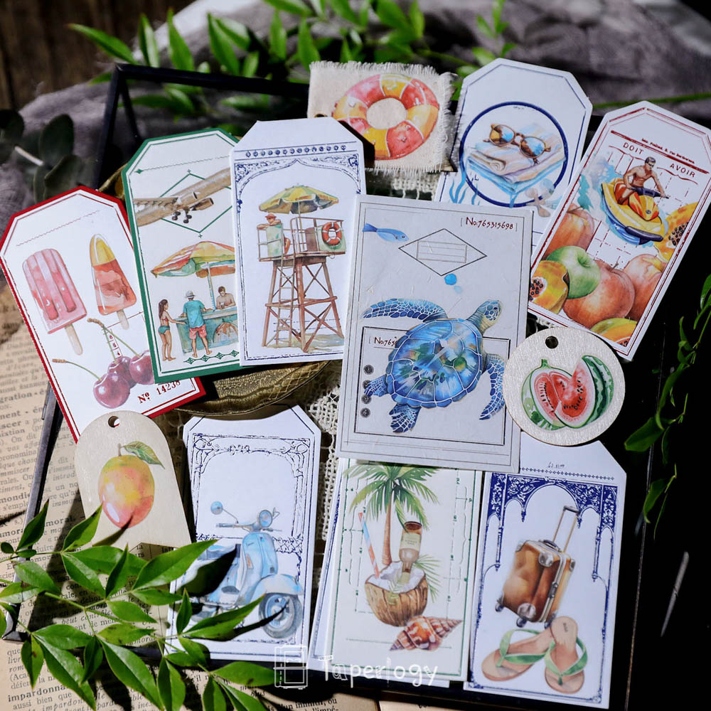 Soli Summer Vacation Rub-on Stickers