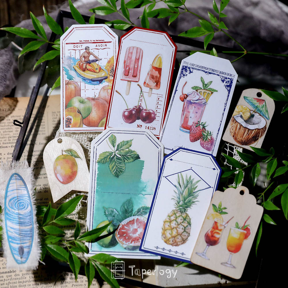 Soli Summer Vacation Rub-on Stickers