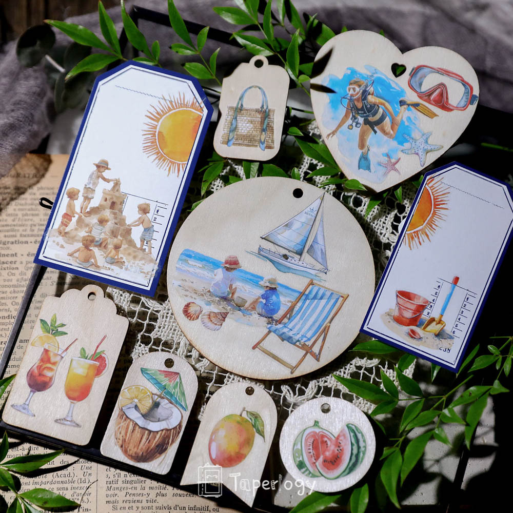Soli Summer Vacation Rub-on Stickers
