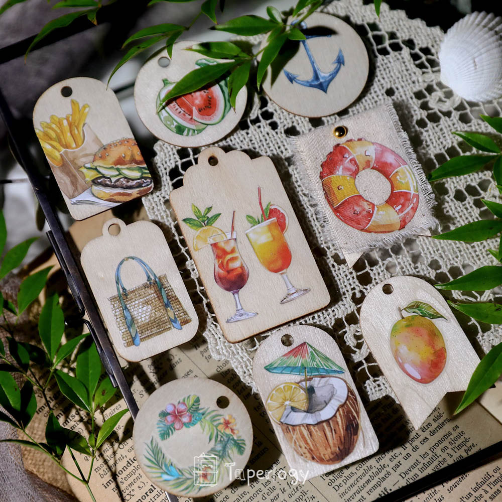 Soli Summer Vacation Rub-on Stickers