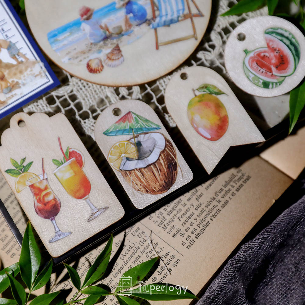 Soli Summer Vacation Rub-on Stickers