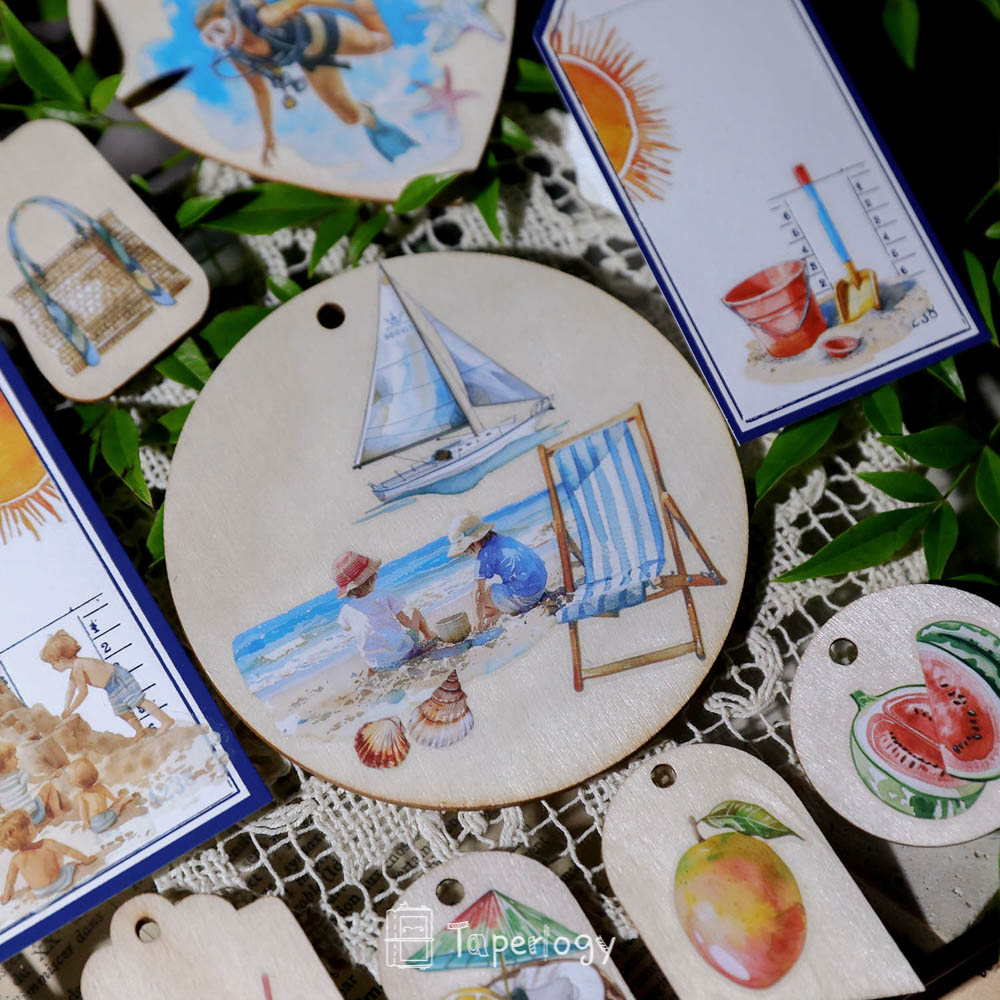 Soli Summer Vacation Rub-on Stickers