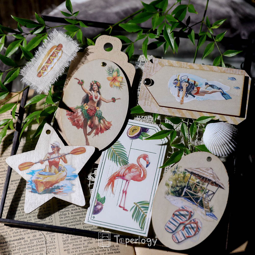 Soli Summer Vacation Rub-on Stickers