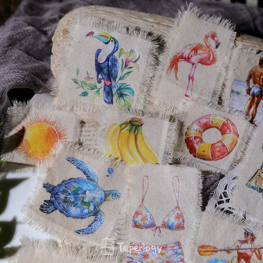 Soli Summer Vacation Rub-on Stickers